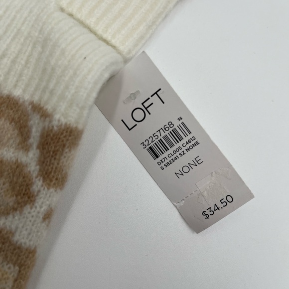 NWT loft fingerless gloves one size - Picture 2 of 5